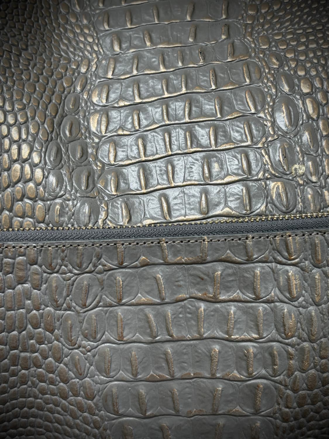 [V-KEI] Metal Crocodile Design BackPack 상품이미지2