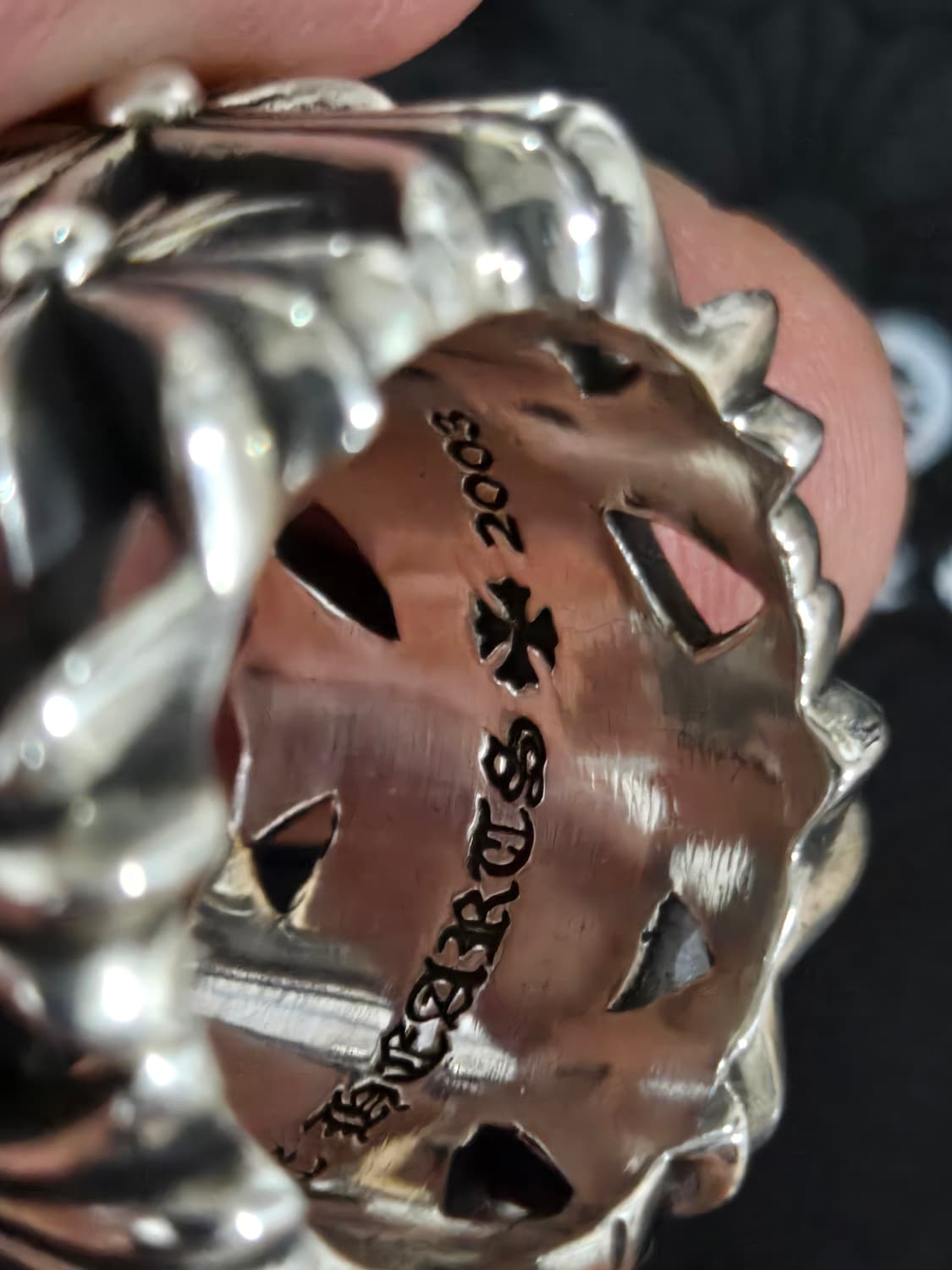 크롬하츠 세메터리 스퀘어링 정품 상품이미지6