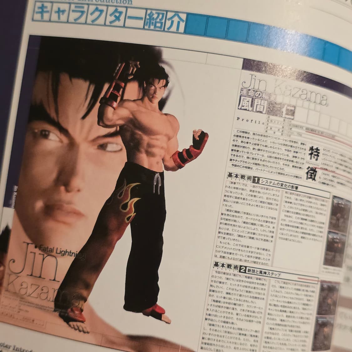 철권 TAG Tournament 공략집 PS2 남코 공식 가이드북 상품이미지4