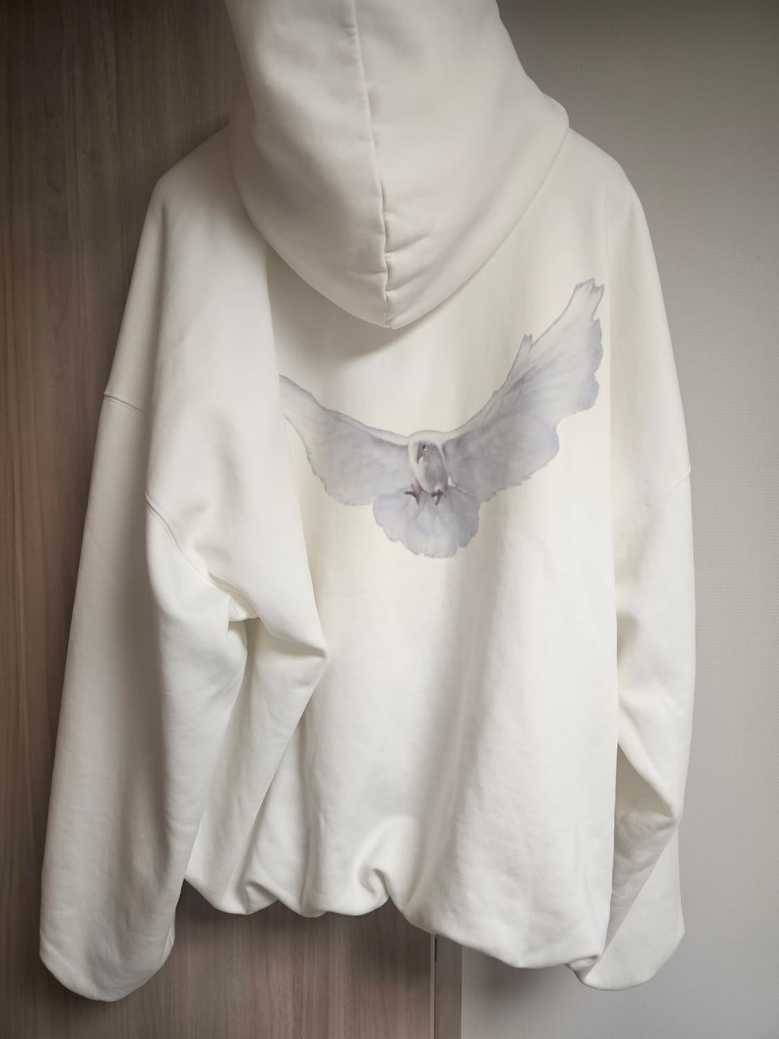 [L] 이지 갭 발렌시아가 도브 후드 화이트 상품이미지3