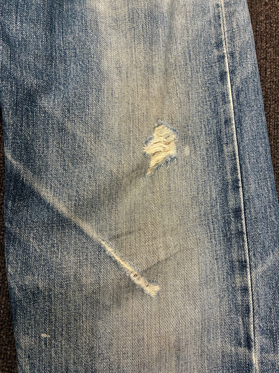 27)리바이스 503 빈티지 데미지 데님팬츠 상품이미지4