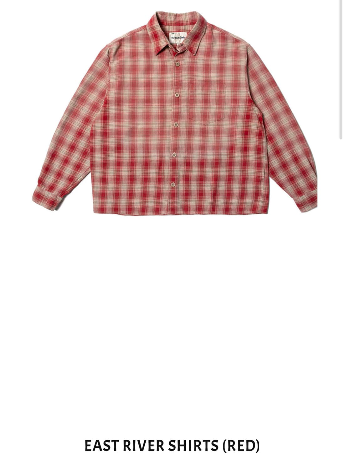 뤡코즈 이스트리버 셔츠 2사이즈 판매 상품이미지1