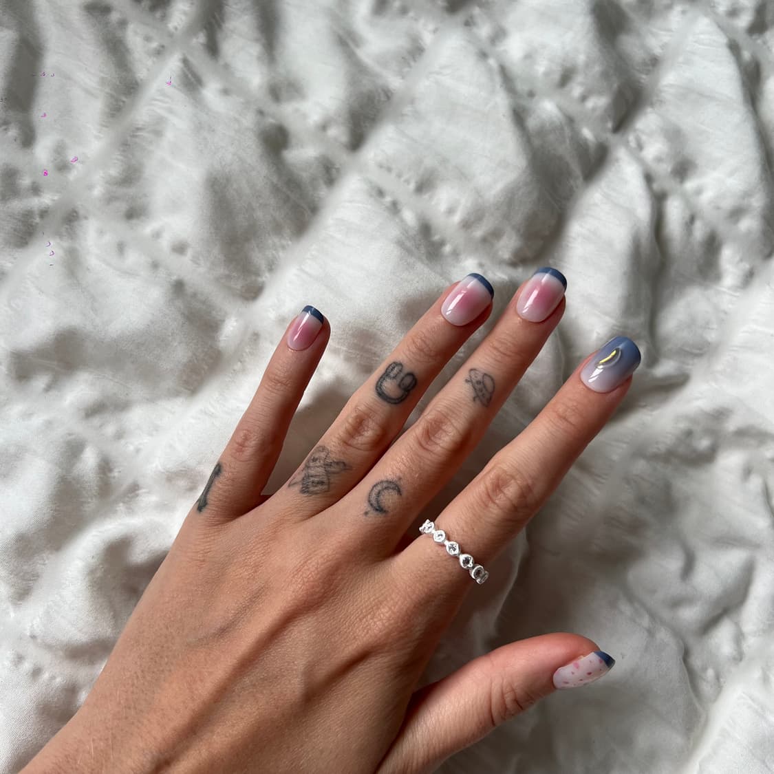 💍 실버 라인 스톤 반지 상품이미지6