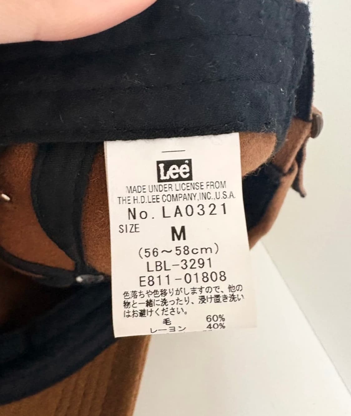 lee 모자 (모직) 상품이미지4