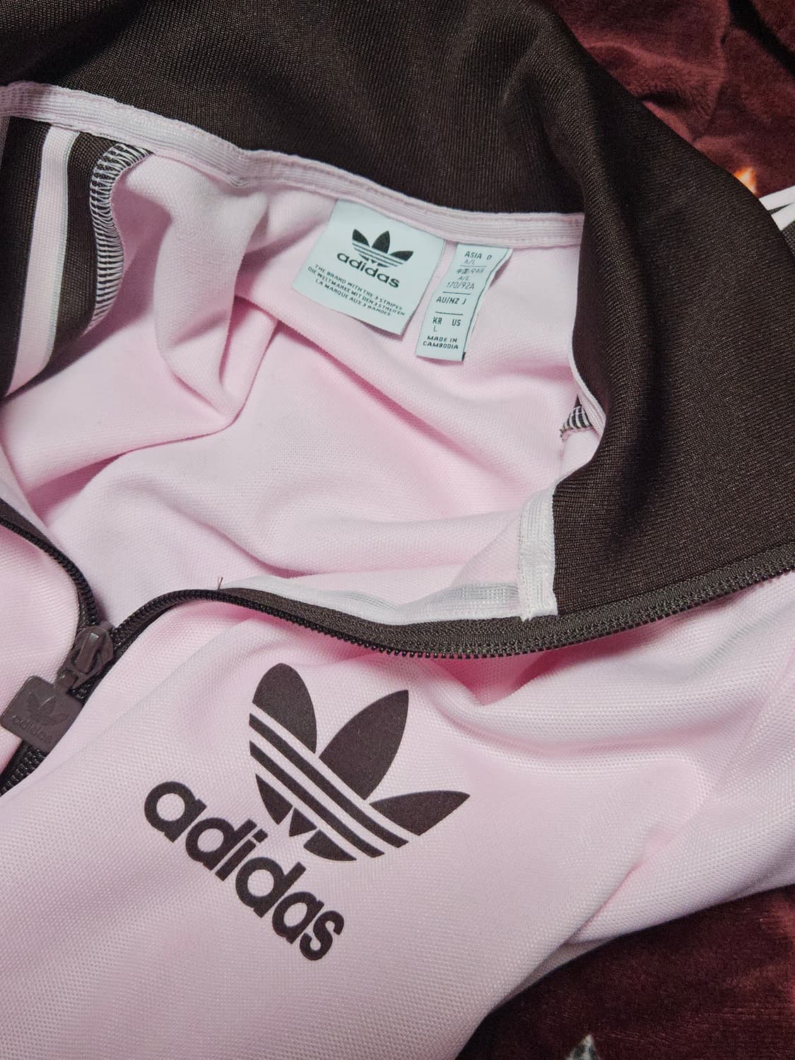 대장급🩷) 아디다스 베켄바우어 핑크 L 상품이미지4