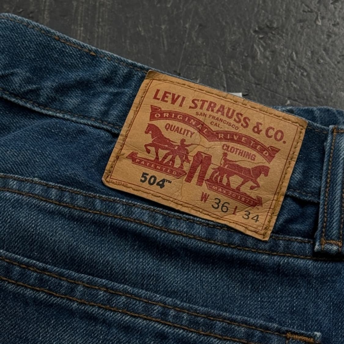 36 리바이스 504 청바지  상품이미지2