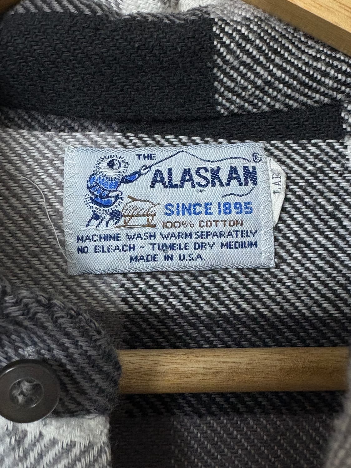 70s Alaskan 플란넬 셔츠 빈티지 상품이미지3