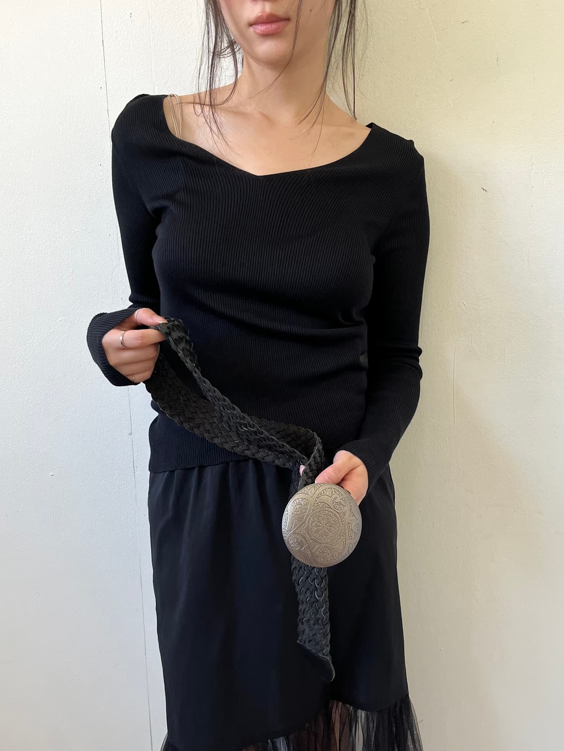 90‘s 스웨이드 보헤미안 벨트 상품이미지9