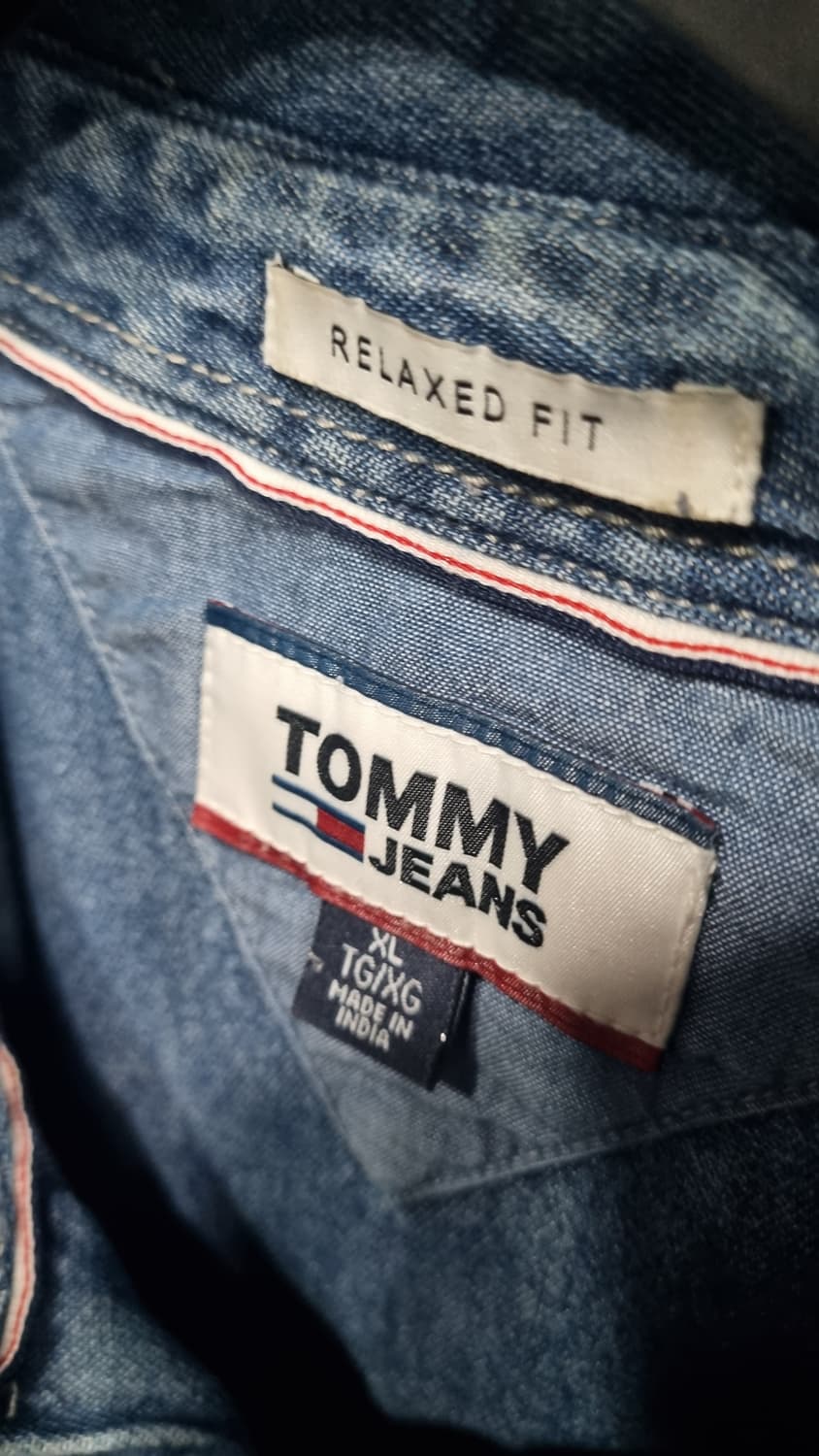 타미 남성용 xL 쓰리톤 청남방 상태좋아요~ 상품이미지2