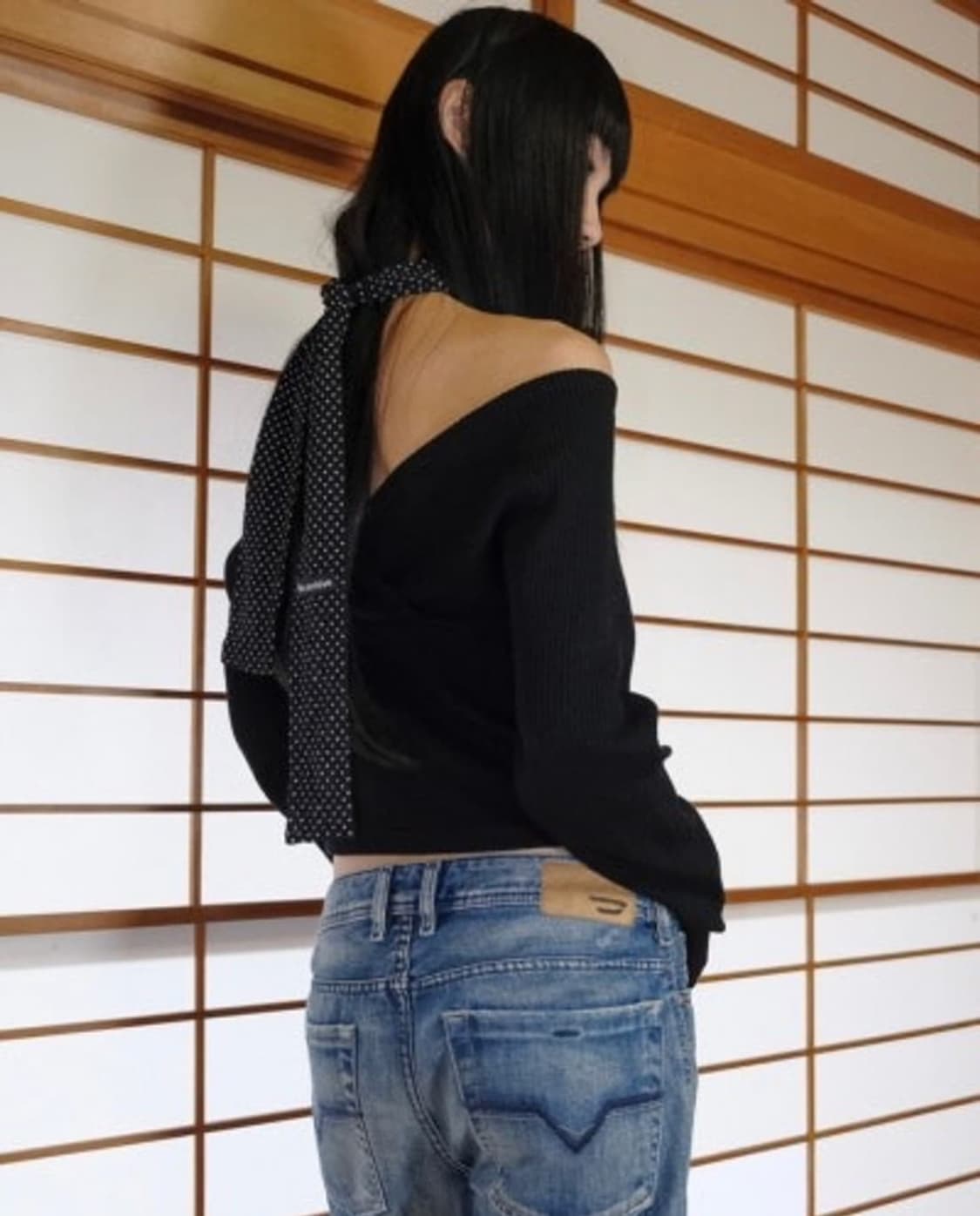 wsc archive dot scarf 도트 스카프 상품이미지2