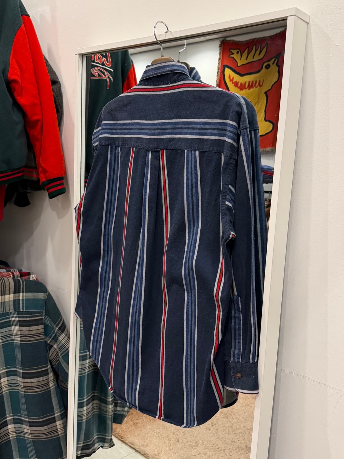 00s Chaps RL 챕스 랄프로렌 옥스퍼드 스트라이프 셔츠 상품이미지5