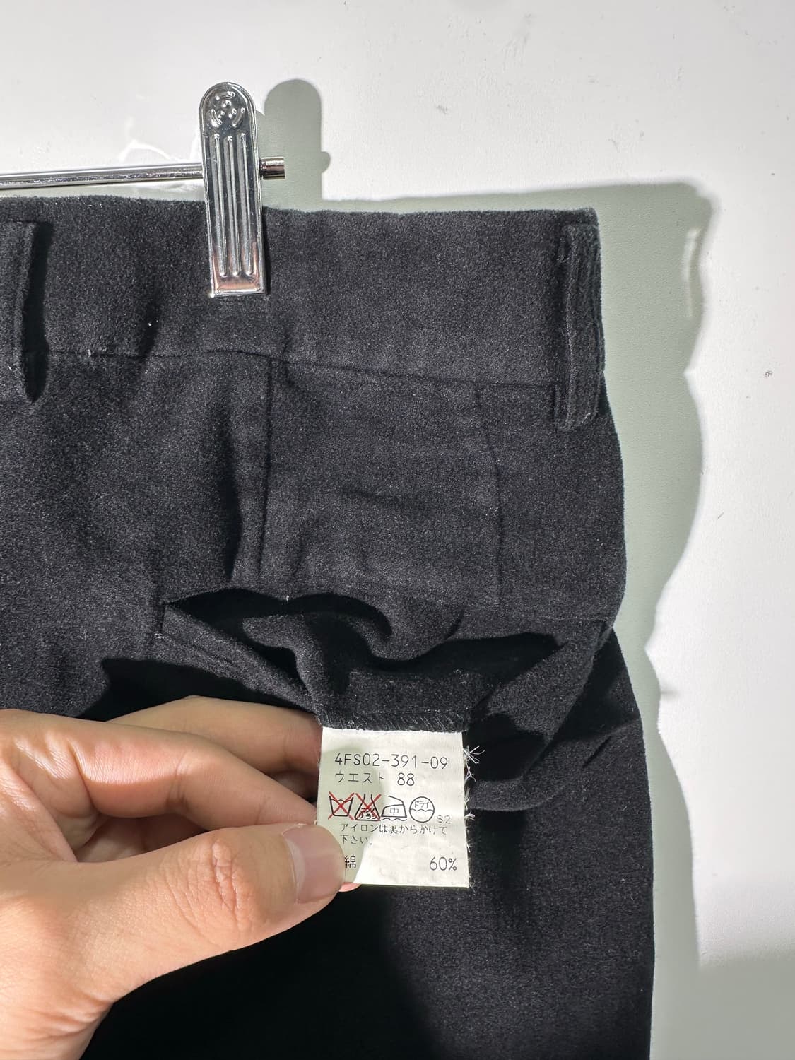 allegri 몰스킨 와이드 팬츠 슬랙스 상품이미지6