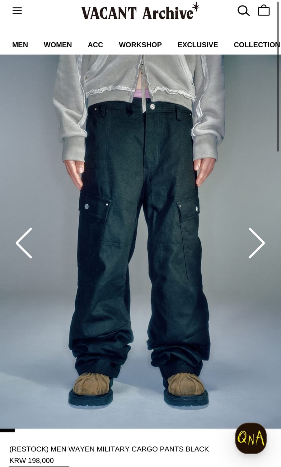 Vacant archive wayen military cargo 상품이미지1