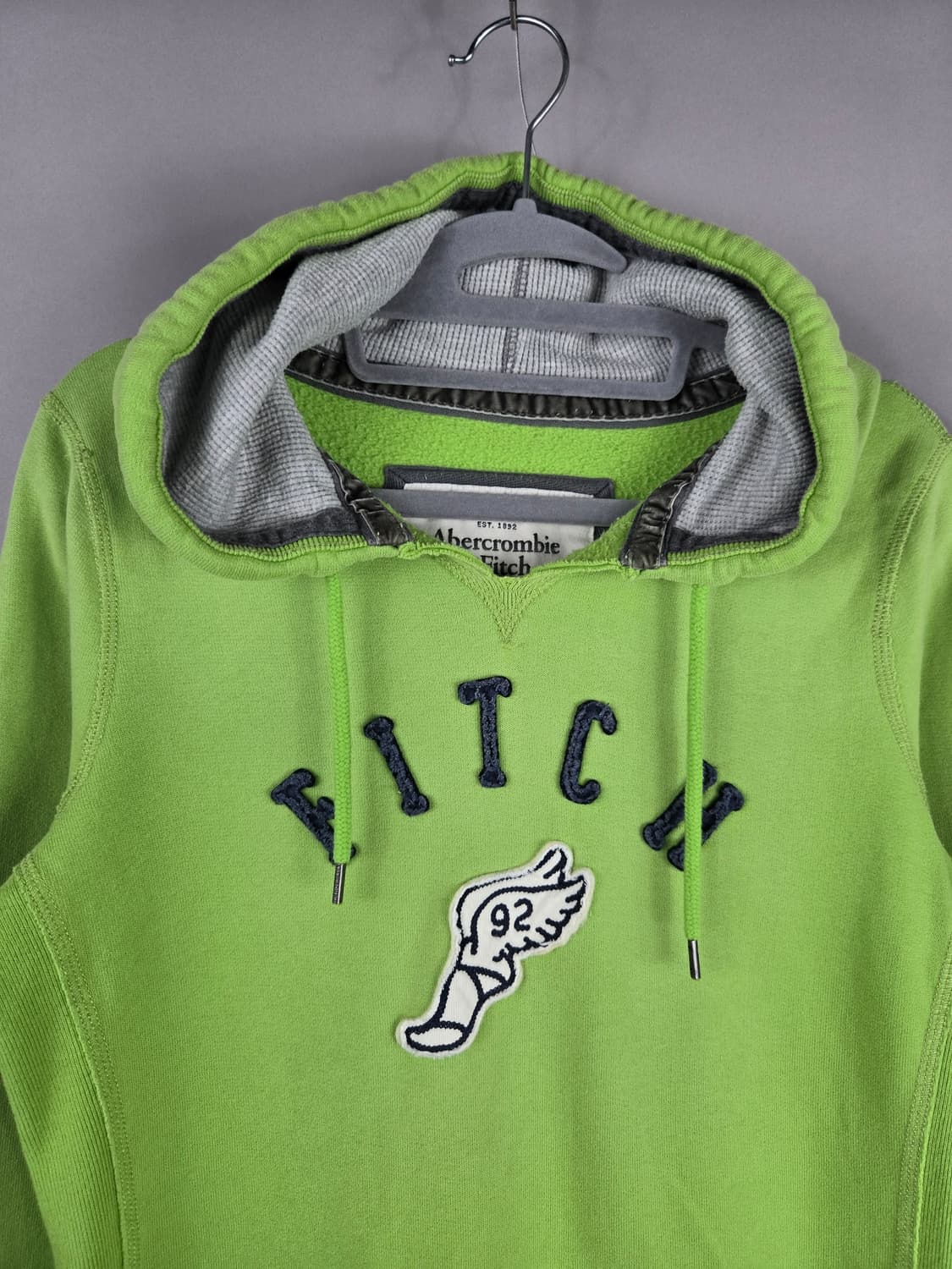 [무료배송]아베크롬비 M 여성 기모 라임 후디 후드티 후드 티셔츠 상품이미지2