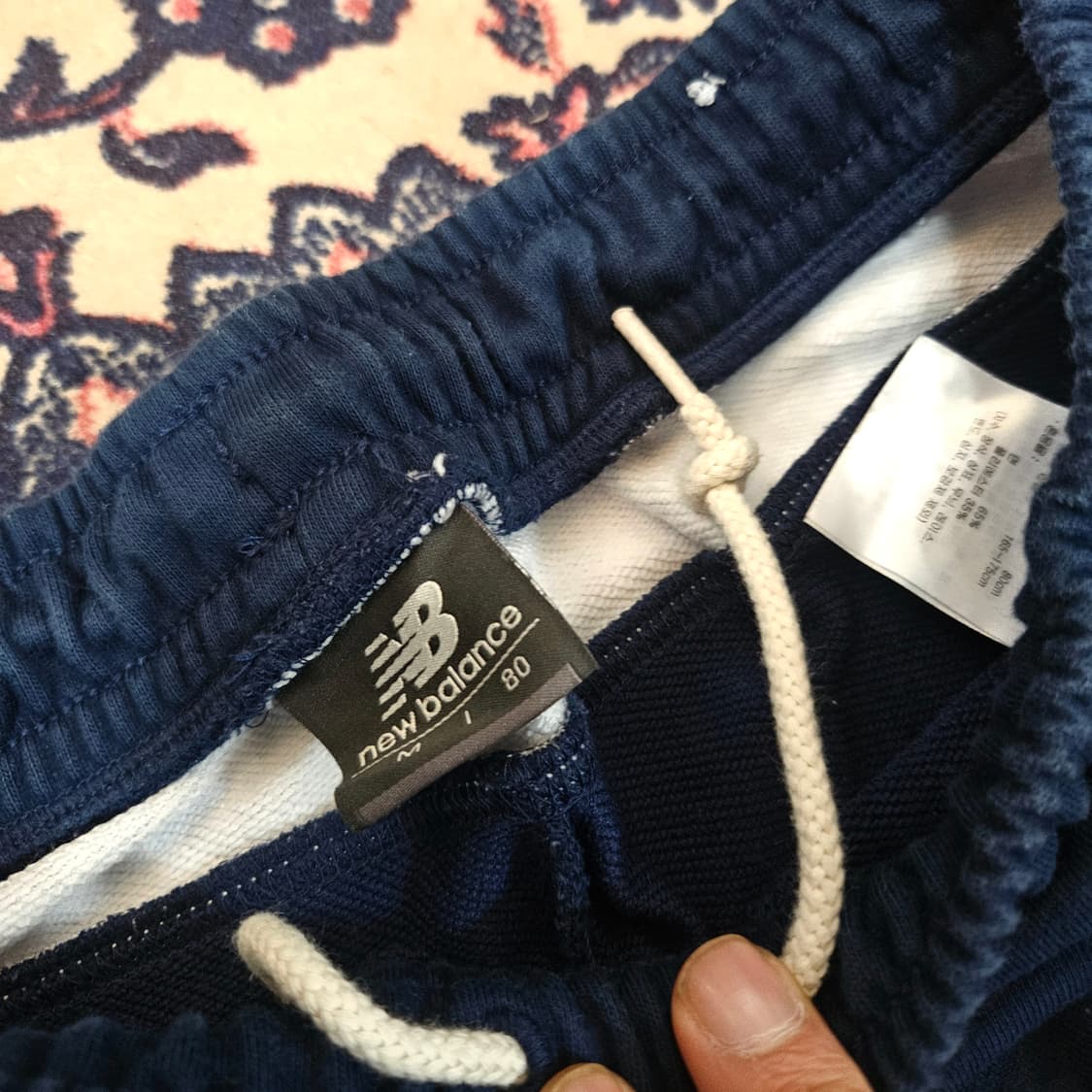 뉴발란스 사이드 레터링 스트링 트레이닝 팬츠 M 상품이미지6