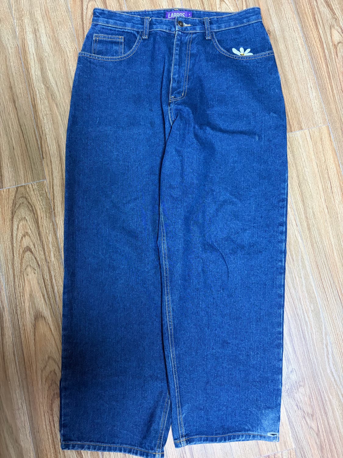 라브로스 데이지 진청 데님 상품이미지1