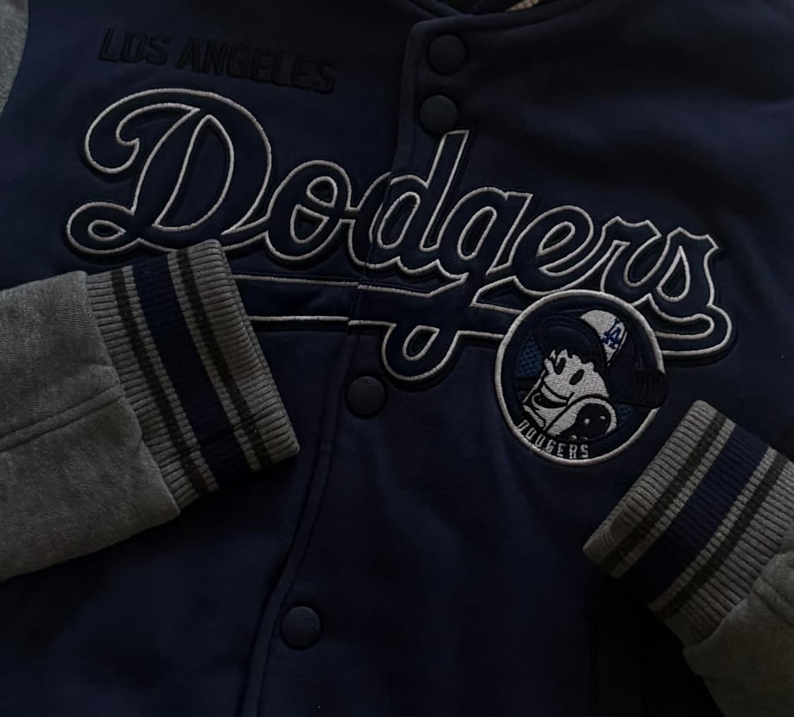 MLB LA 다저스 바시티 후드 자켓 상품이미지3
