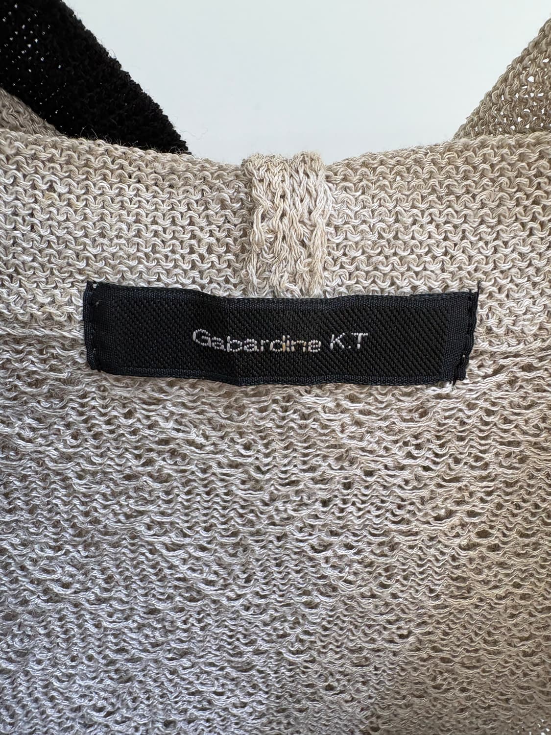 GABARDINE K.T (Made in Japan) 니트후드 상품이미지6