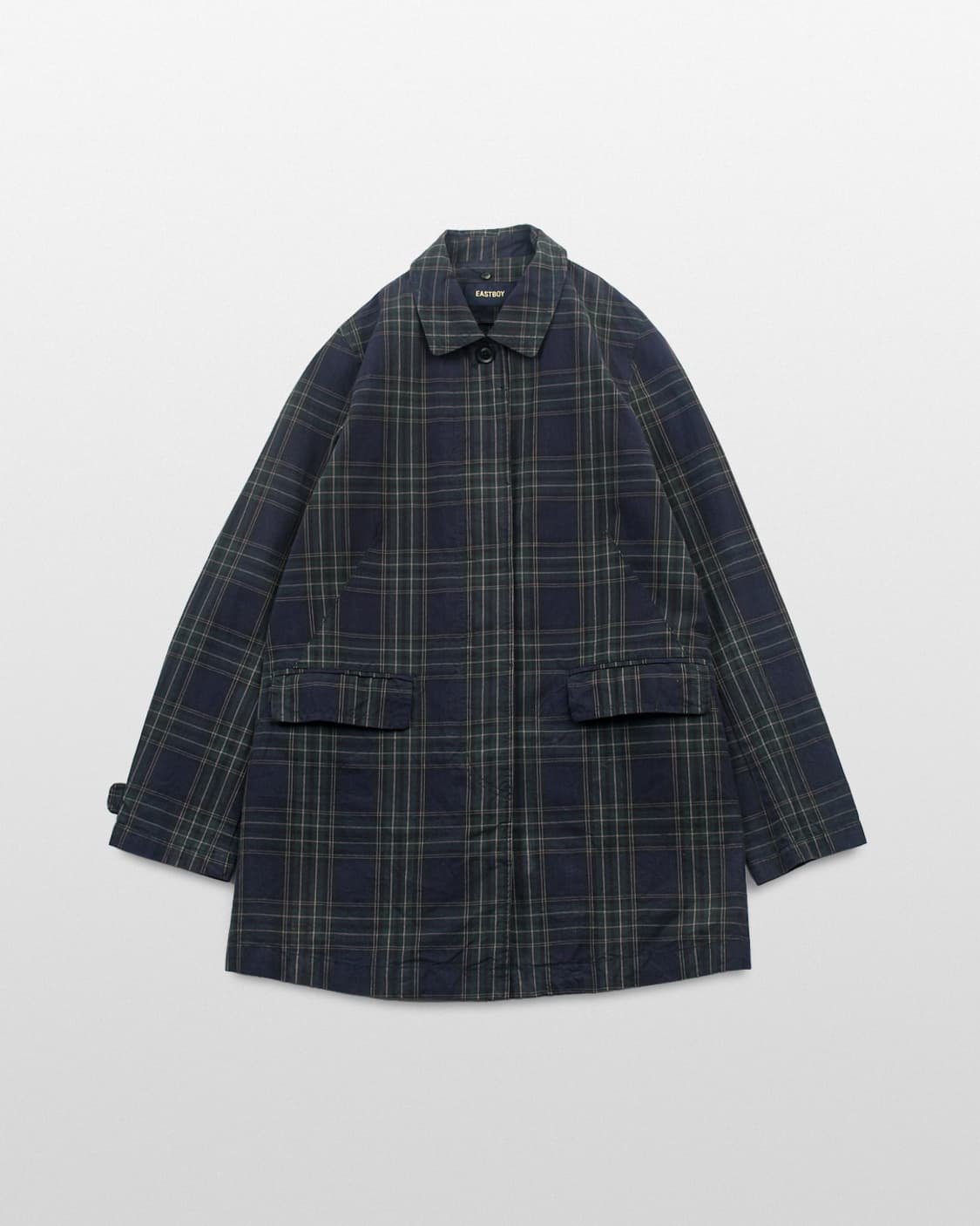 EASTBOY Check Coat 상품이미지1