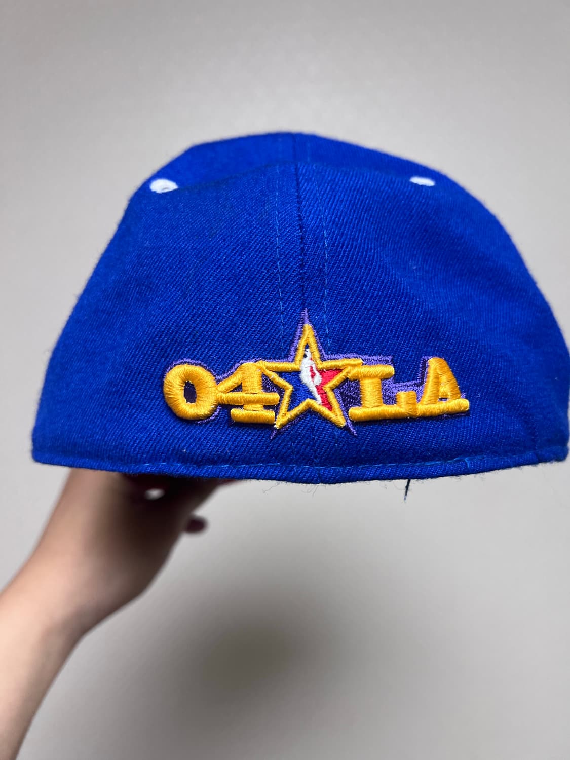 00s USA 미제 올드 뉴에라 nba 04년 동부 올스타 스냅백 상품이미지2