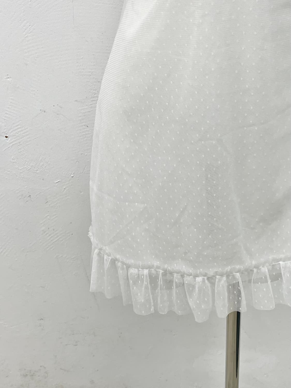 퓨어 레이스 리본 슬립 상품이미지3