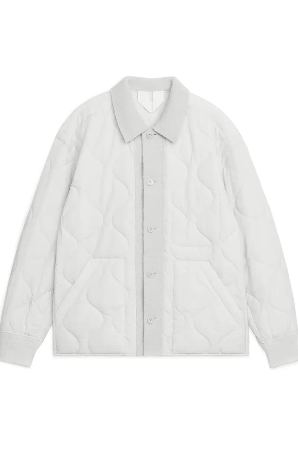 아르켓 오버사이즈 퀼팅 셔츠 M 상품이미지1