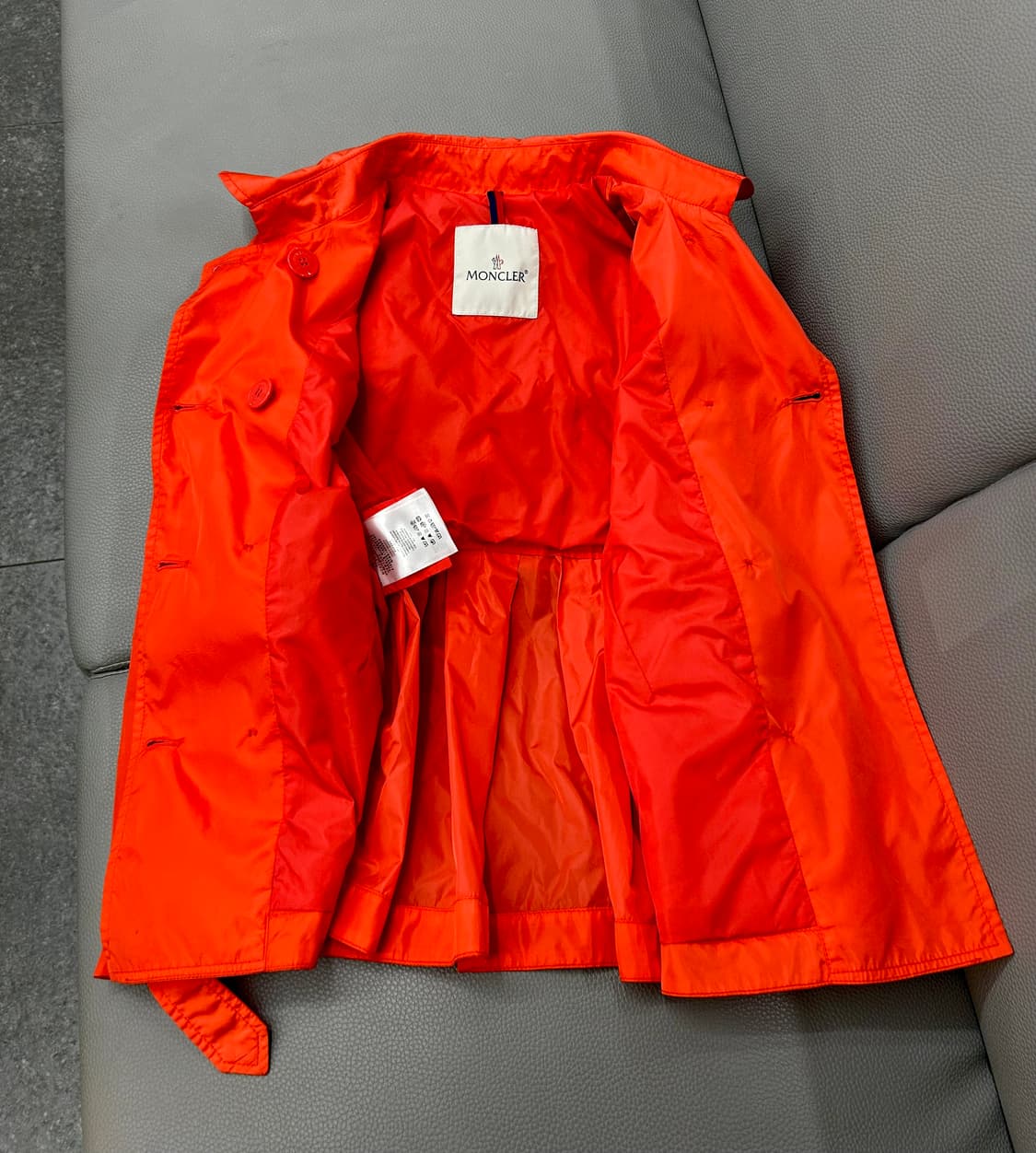 몽클레어 키즈 바람막이 트렌치코트 자켓(10세) 상품이미지8