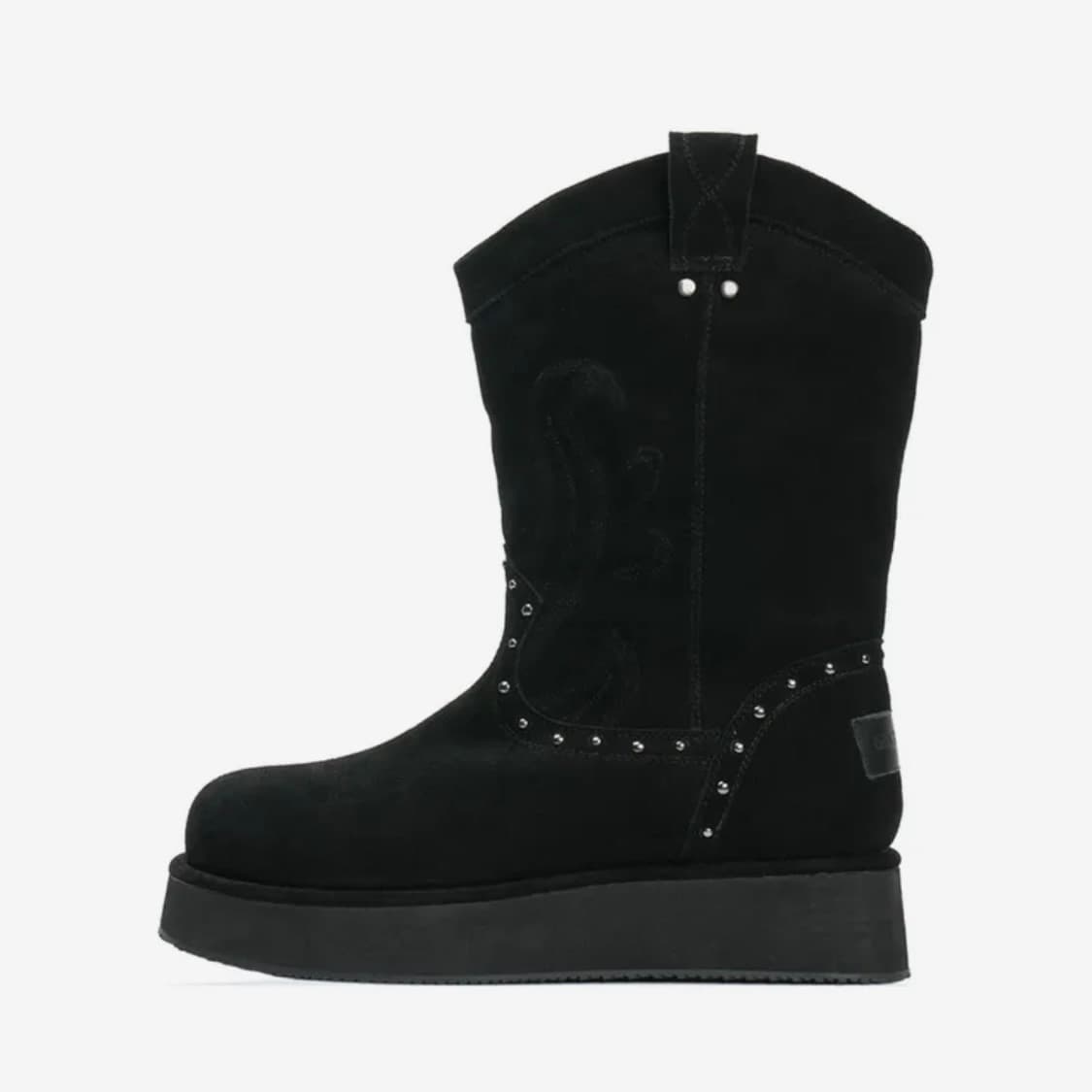 이크닉 X 오도어 웨스턴 퍼 부츠 블랙 240 상품이미지4