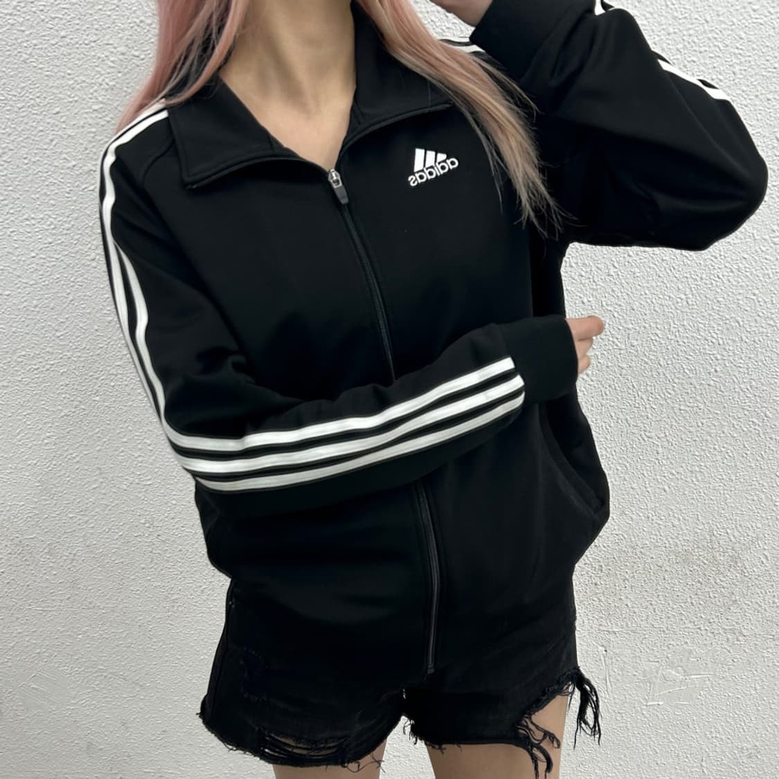 아디다스 마샬 에센셜 블랙 트랙탑 100 상품이미지1