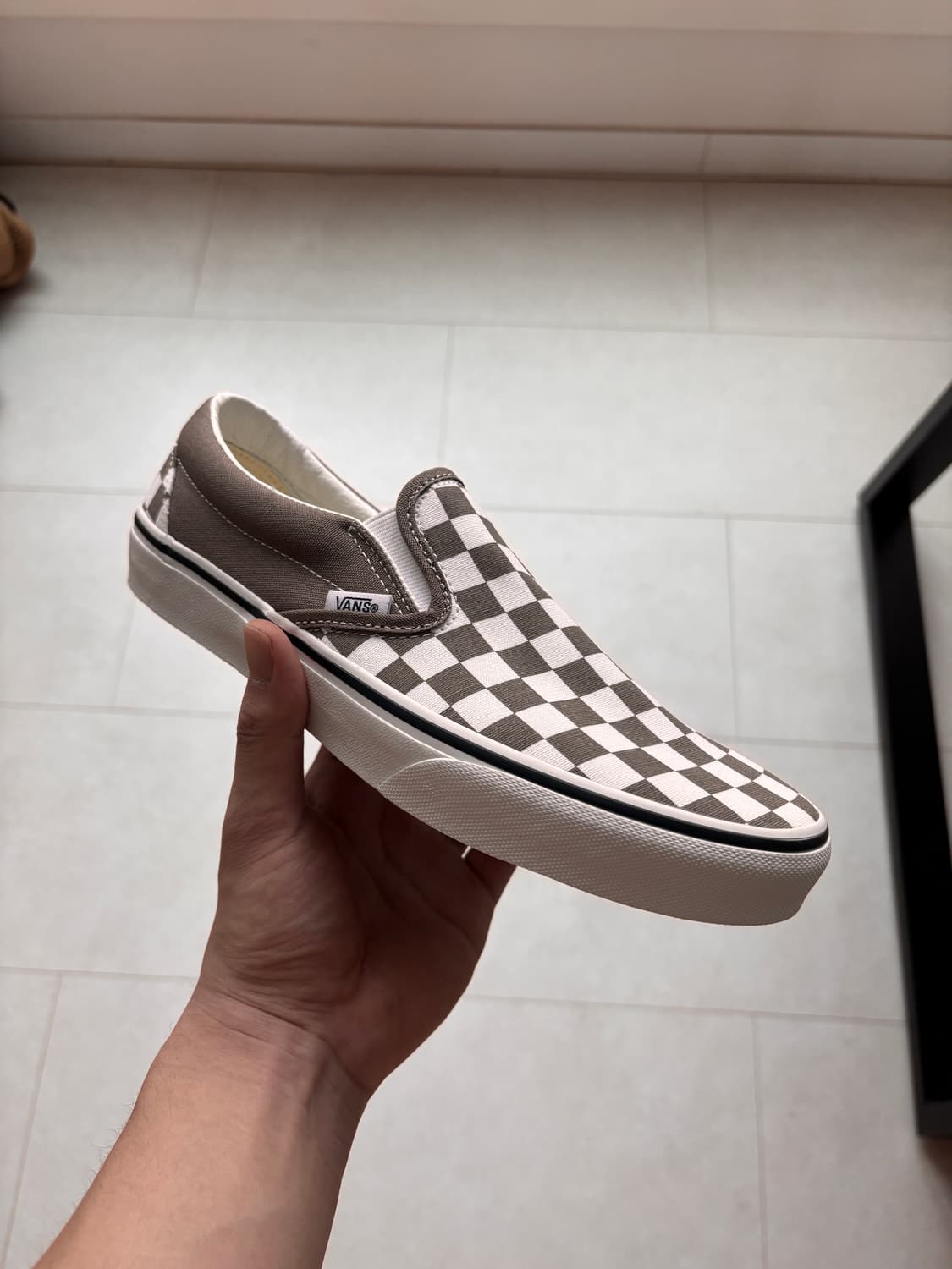 반스 클래식 슬립온 체커보드 월넛 상품이미지1