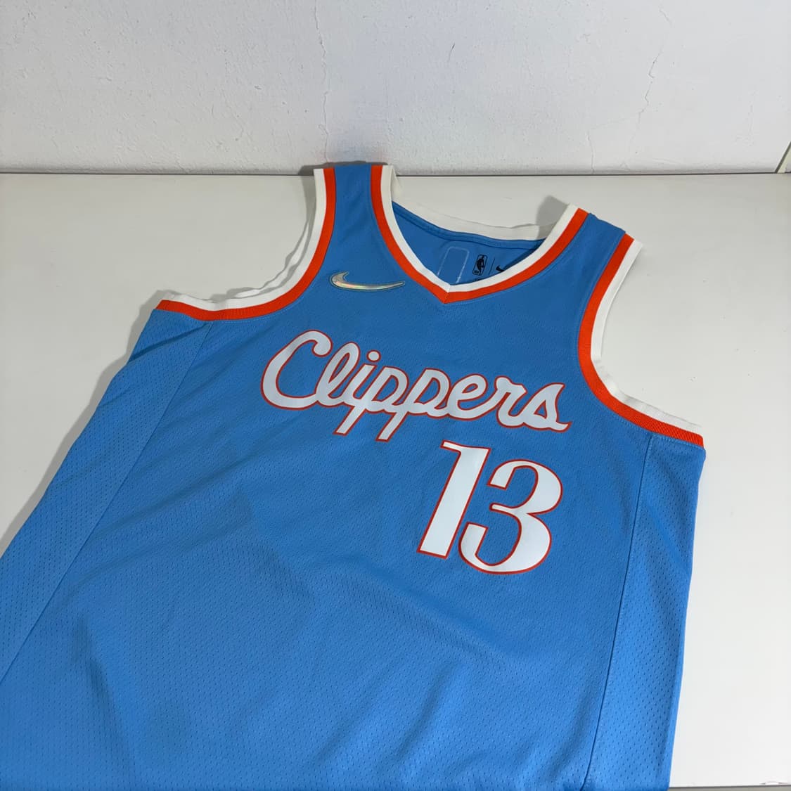 M 나이키 LA클리퍼스 21-22 시티에디션 폴조지 유니폼 상품이미지1