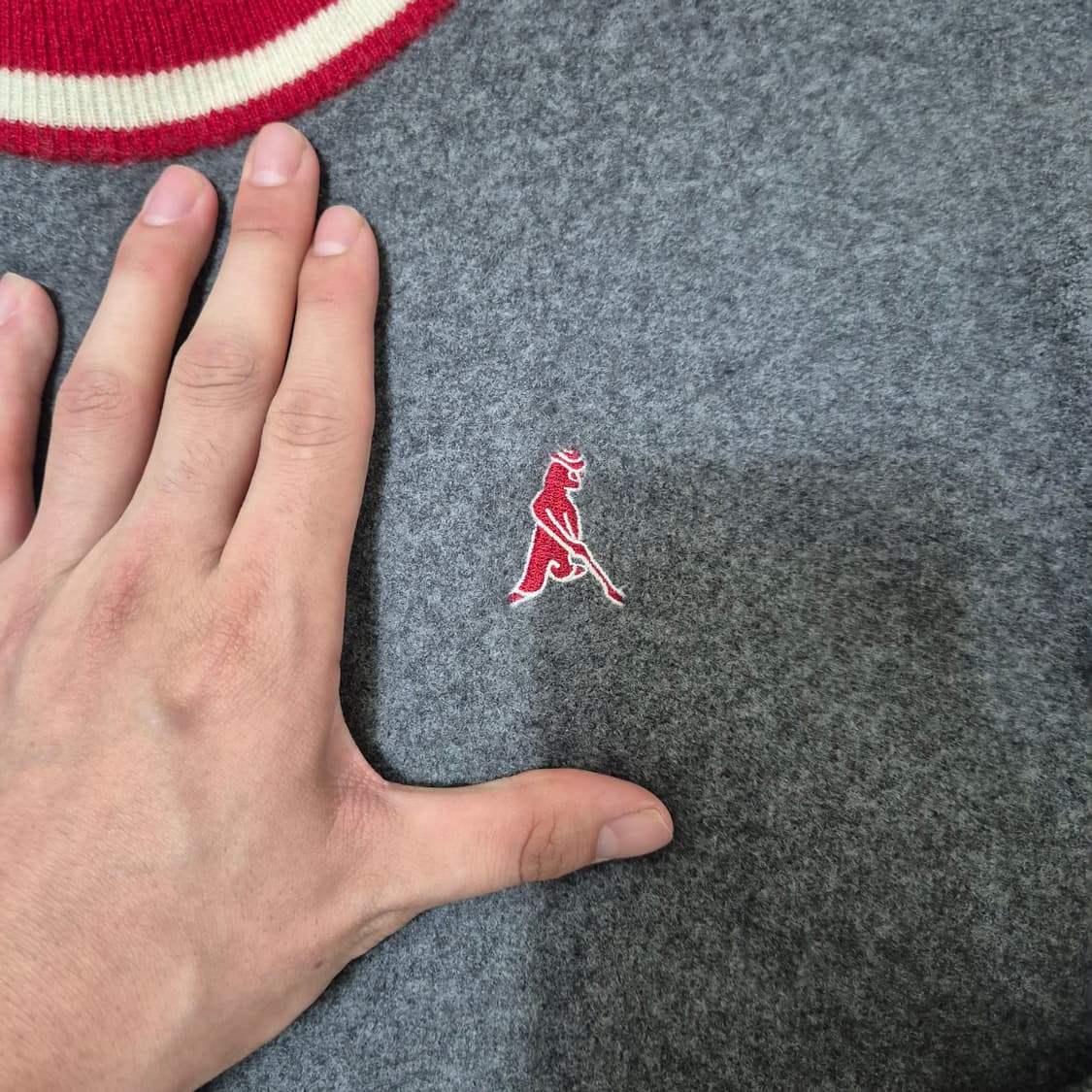 PING 핑 컬렉션 여성 와펜 로고 배색 골프 라운드 니트 상품이미지4