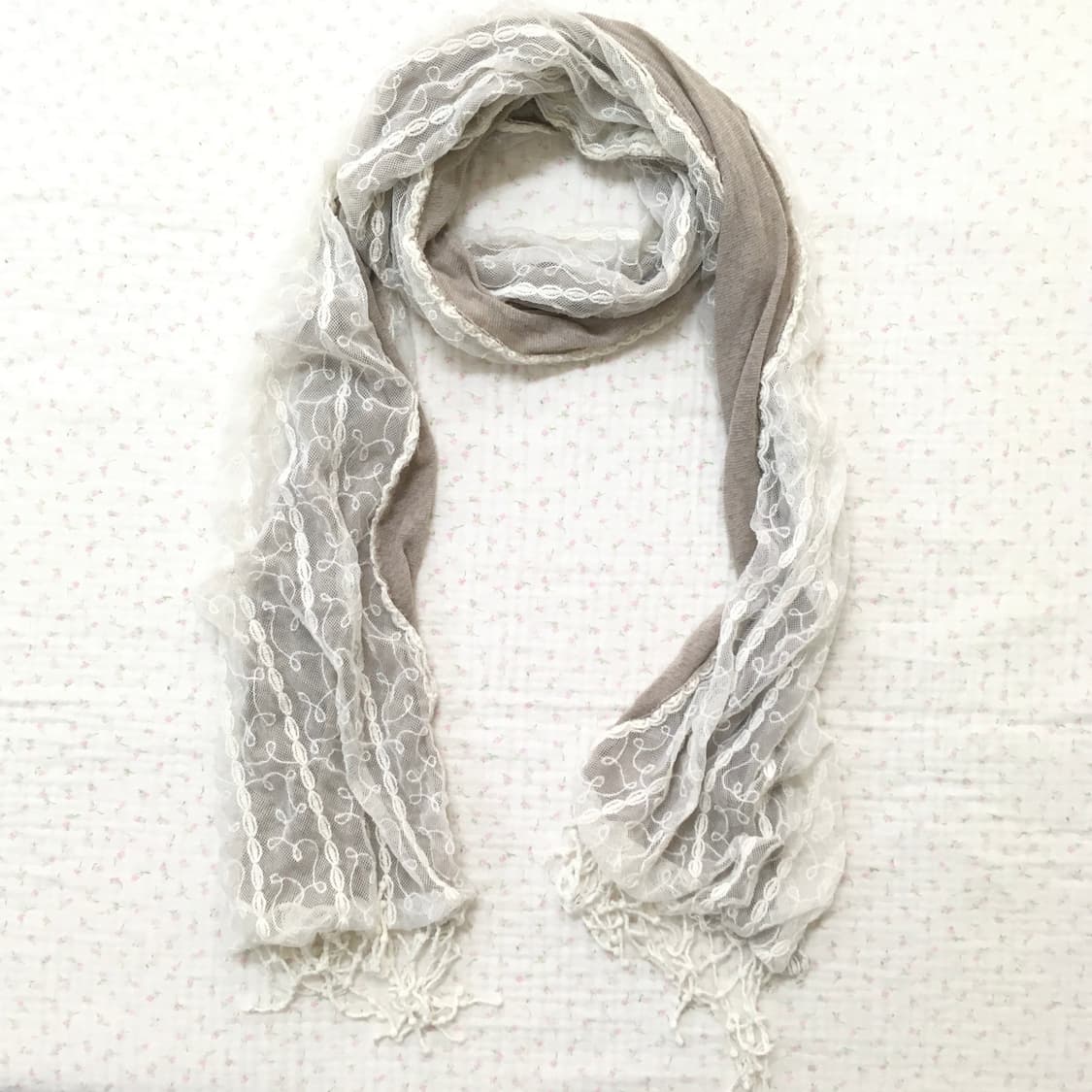 JPN/ 모리걸스카프 레이스스카프 오리엔탈스카프 빈티지스카프 상품이미지8