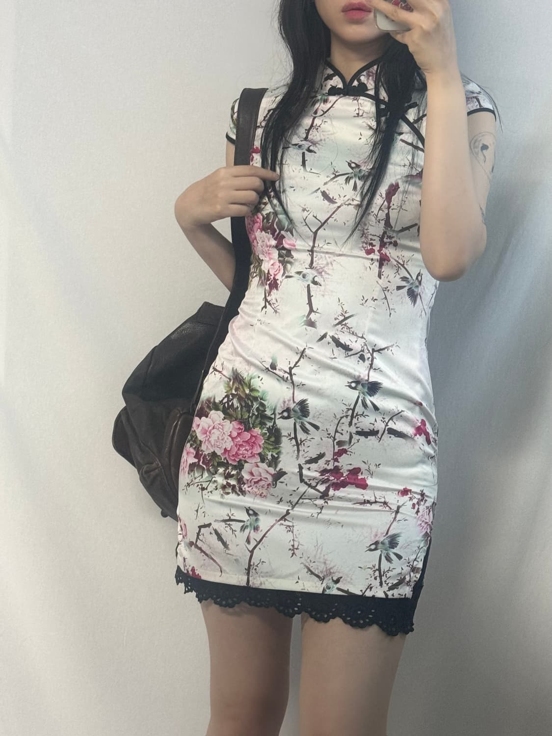 (택지참) 오리엔탈 치파오 원피스 상품이미지3