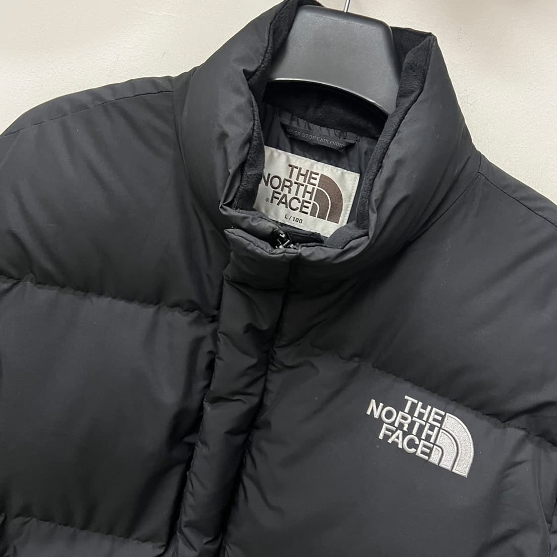 노스페이스 화이트라벨 리버튼 EX 티볼 패딩 자켓 L 상품이미지3