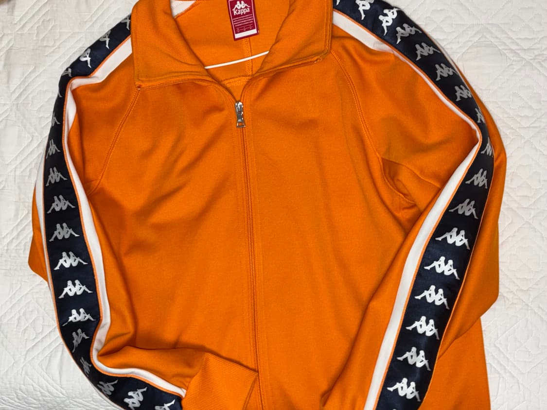 카파 빈티지 트랙탑 져지 오렌지 상품이미지1