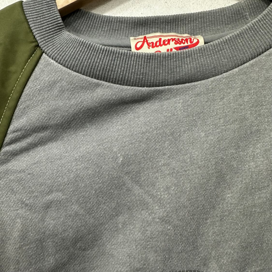 앤더슨벨 로제 패브릭 MA-1 탑 상품이미지4