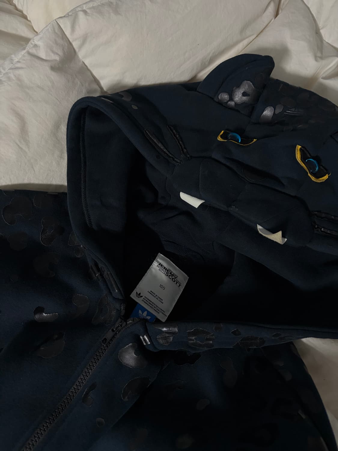 아디다스 제레미스캇 레오파드 후드집업 상품이미지2