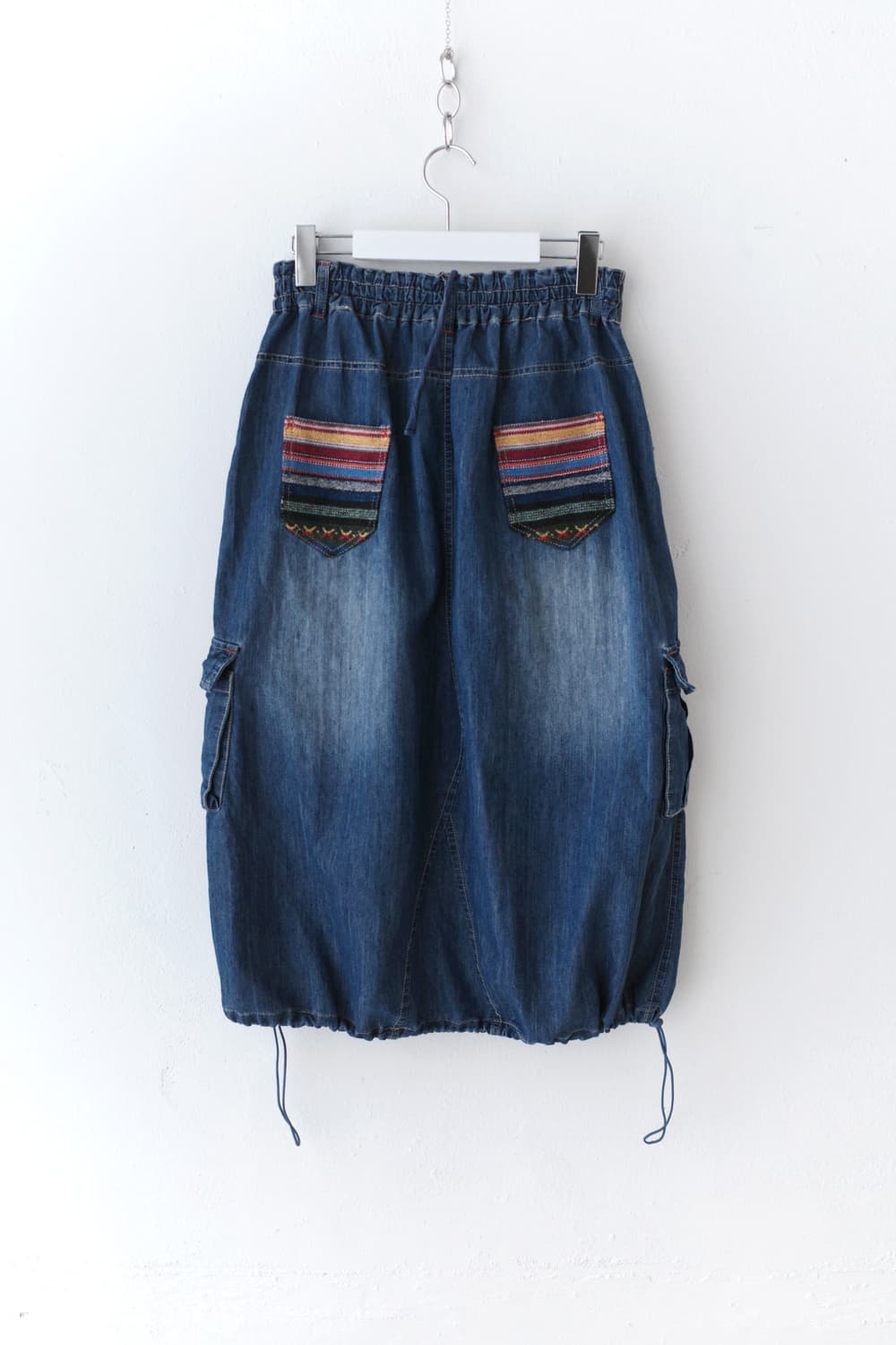patch balloon denim skirt 상품이미지10