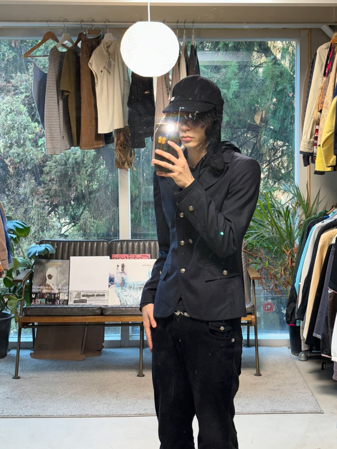 Delmod 더블 브레스트 자켓 상품이미지4