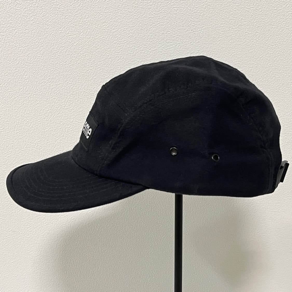 슈프림 2006 몰스킨 캠프캡 블랙 상품이미지4