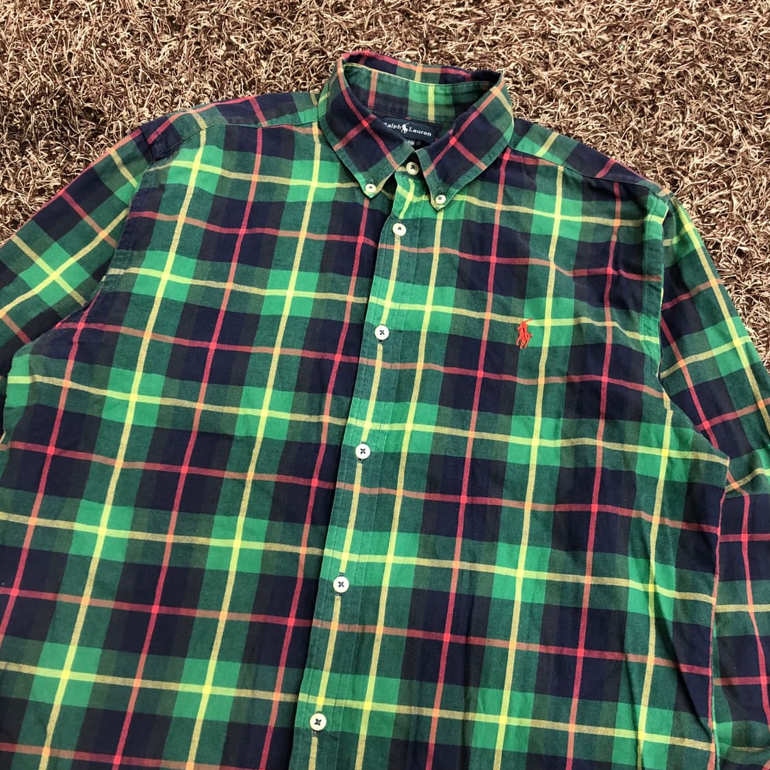 폴로 랄프로렌 걸즈 체크 셔츠 상품이미지3