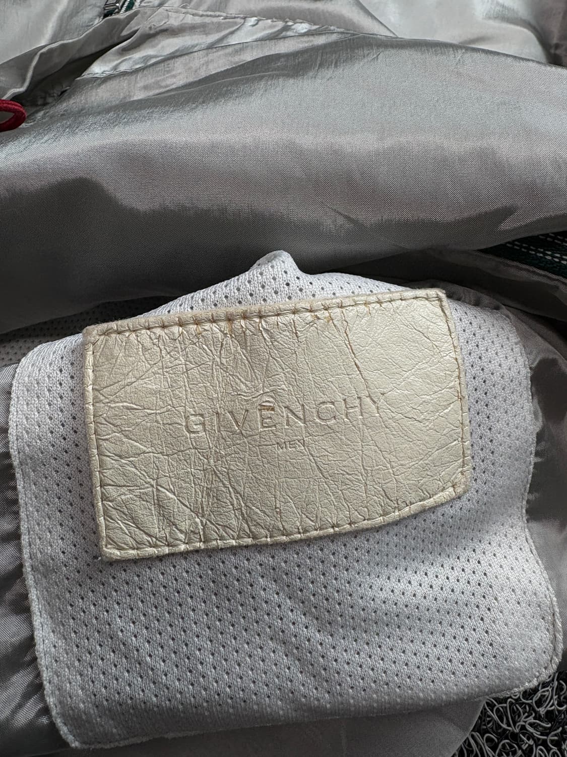 90s 지방시 아카이브 나일론 메탈 후드 바람막이  2232 상품이미지4