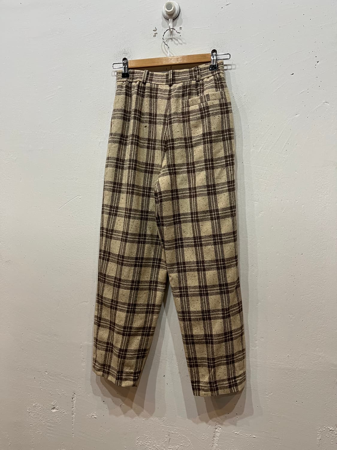 크리스찬 디올 CD 트위드 울 투턱팬츠 우먼즈 24 상품이미지3