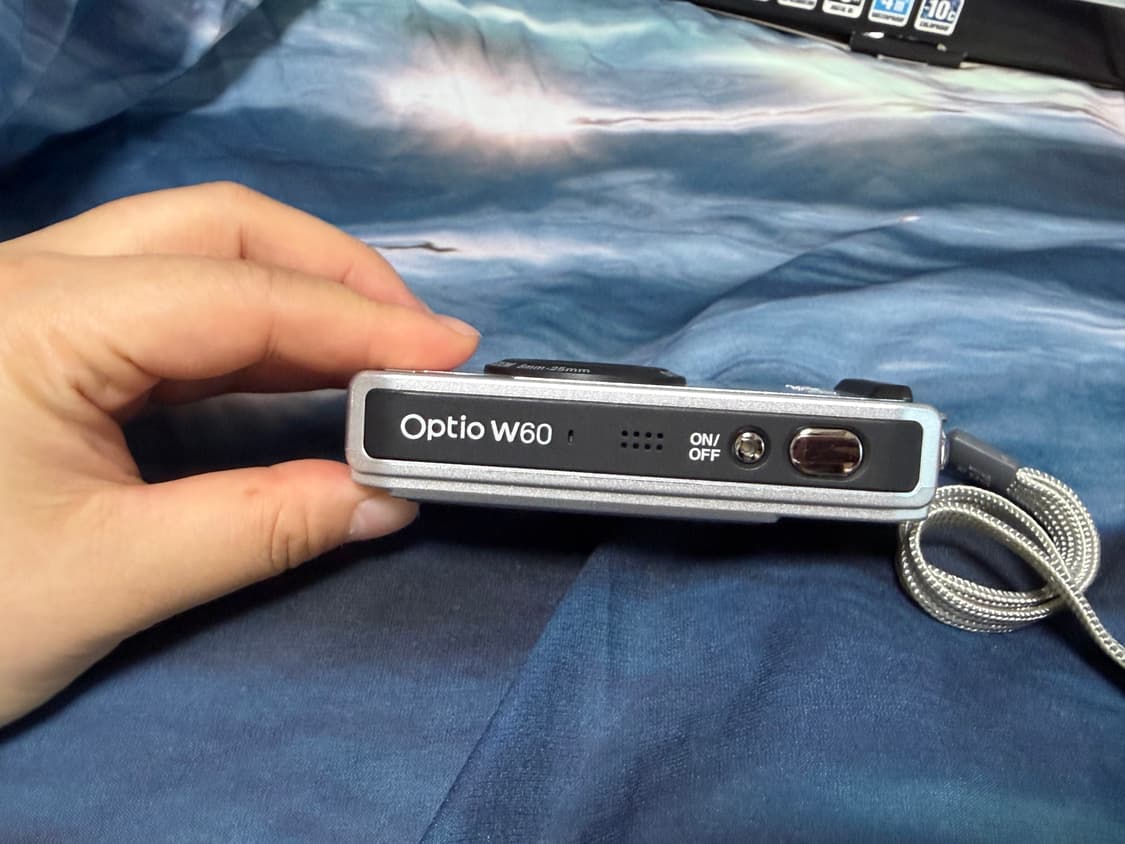 펜탁스 optio w60 카메라 디카 실버 초미품 풀박 💕✨ 상품이미지5