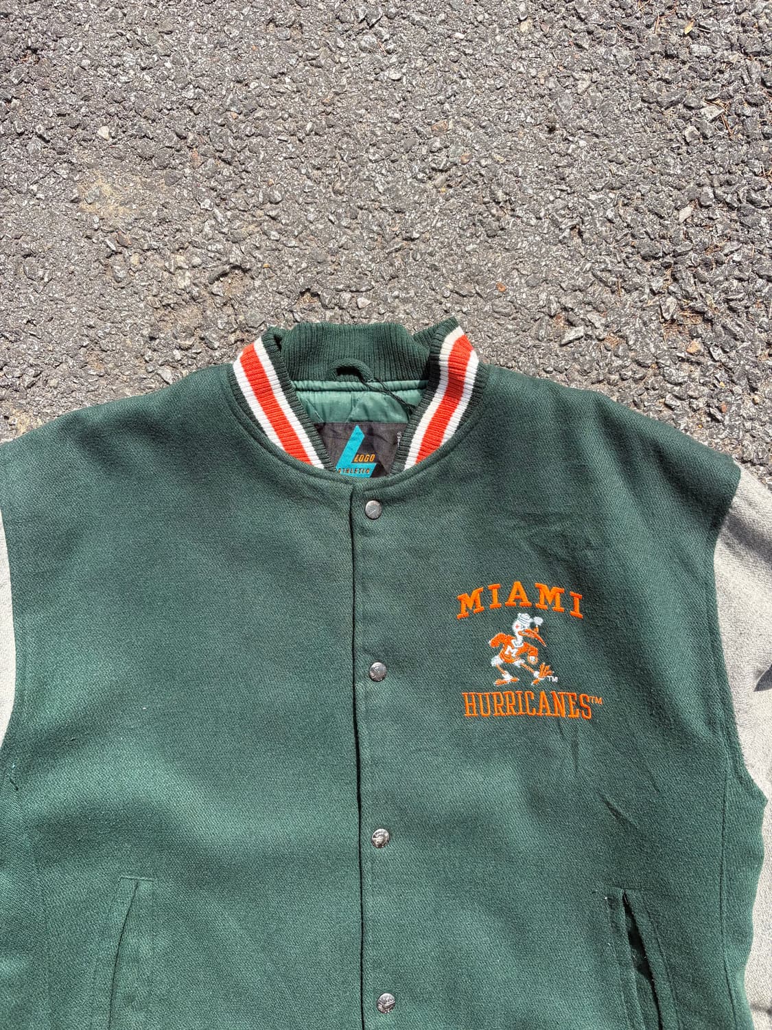 로고 애슬래틱 스타디움 자켓 B215 상품이미지2