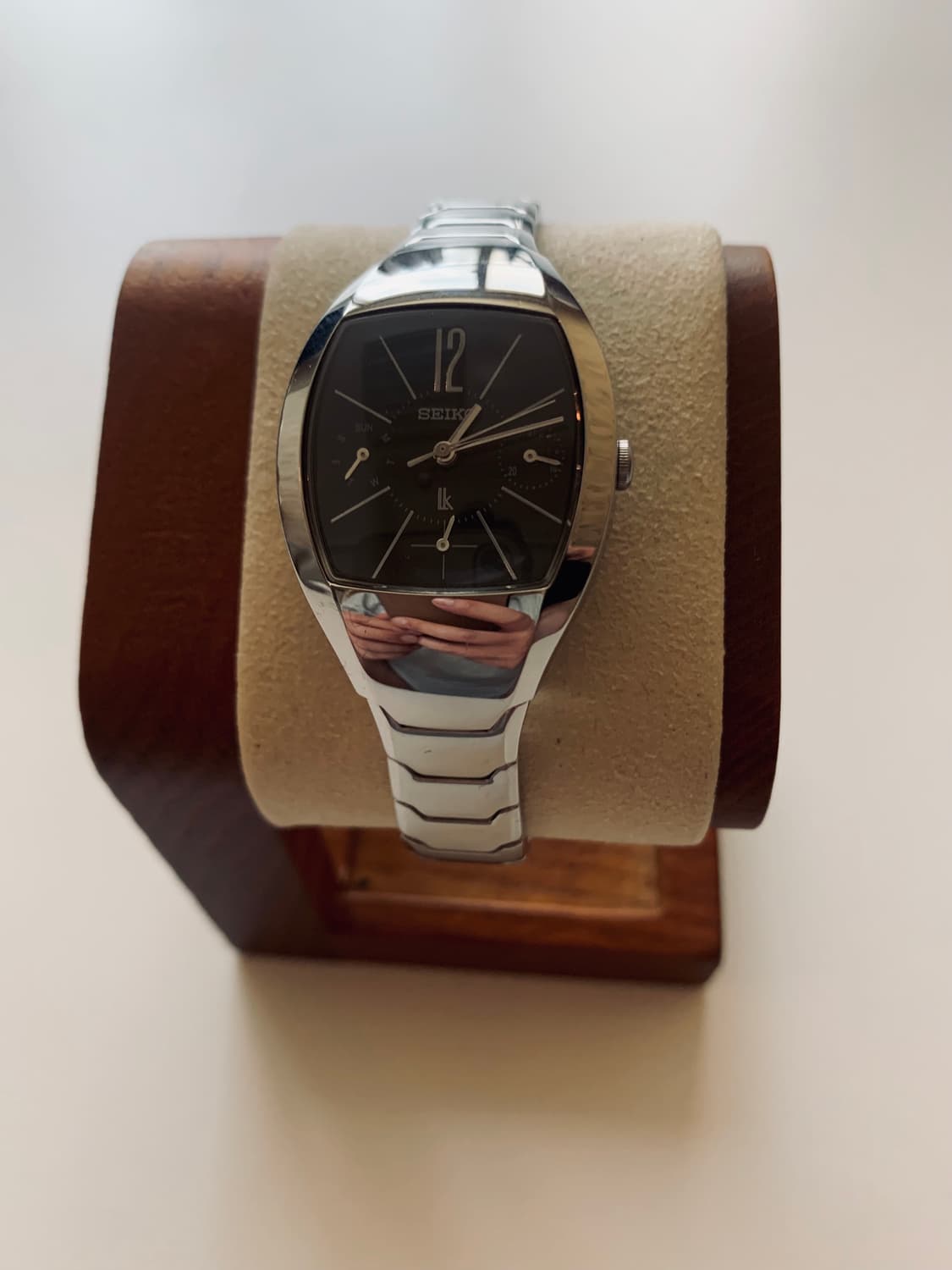 세이코 Seiko LK 레이디스 쉘 실버 블랙 버전 상품이미지2