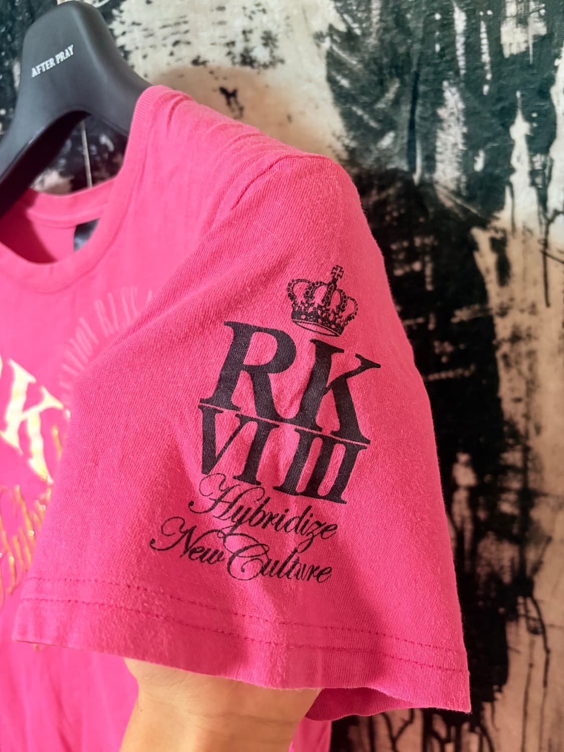 Russ-K pink half t-shirt  상품이미지2