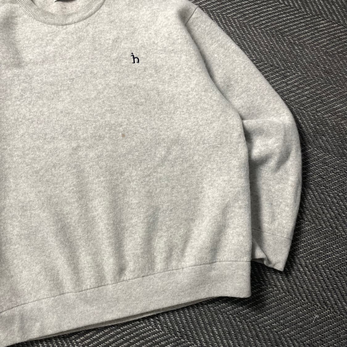 헤지스 자수로고 미니멀 베이직 니트y 4967 상품이미지3