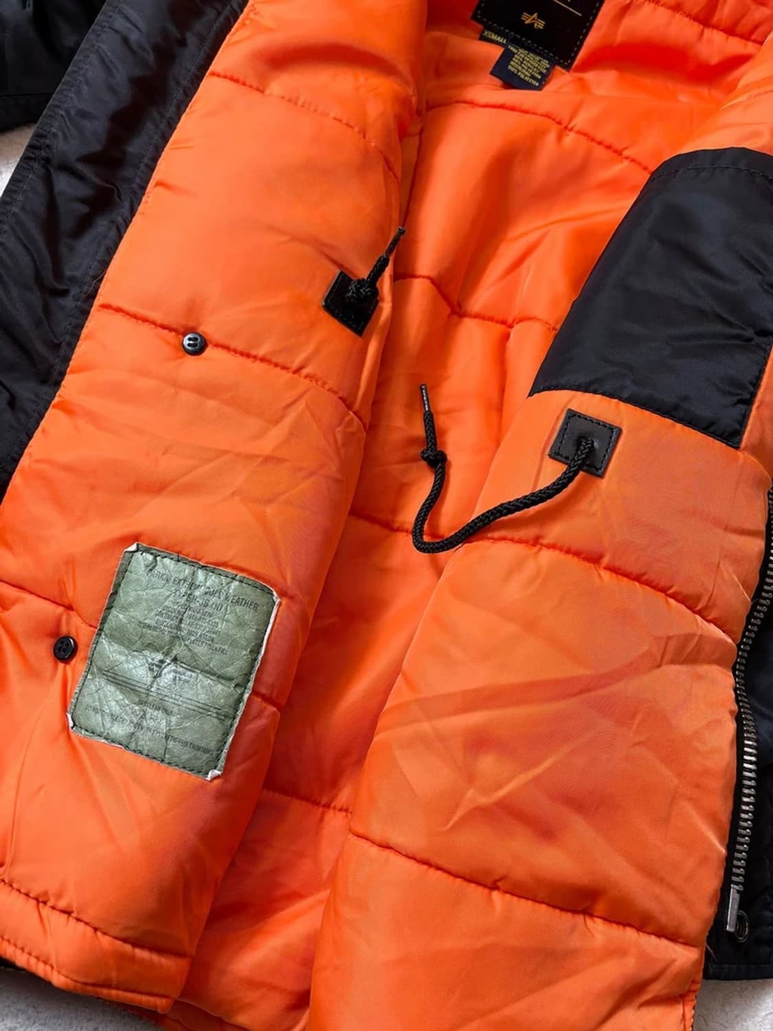 알파인더스트리 USA N-3B 새틴 밀리터리 파카 PN6835 상품이미지9